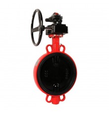 Затвор дисковый поворотный РАШВОРК 200-400-16, DN400 PN16, GG25 / GGG40 / EPDM, М/Ф с редуктором (200-400-16)