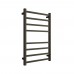 Полотенцесушитель STOUT электрический FORTE quadro 80*50 Черный матовый (SHQ-F2QQ-008050)