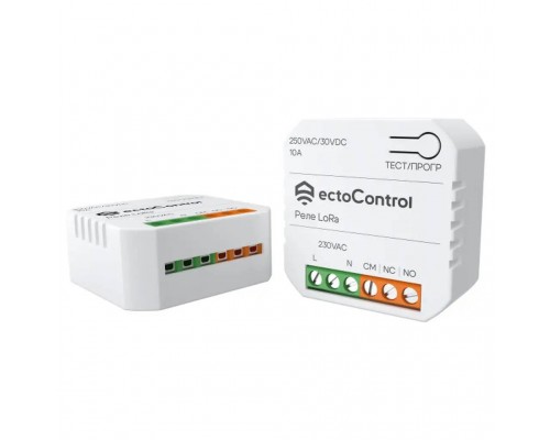 Беспроводное реле Ectocontrol 10А LoRa (ec01079)