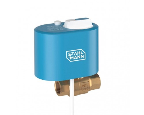Кран шаровой Stahlmann с электроприводом Stahlmann 1F 12В (2282754)