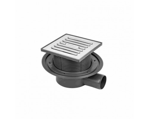 Трап с мульти-сифоном BETTOSERB 15х15, горизонтальный выпуск (14702509)