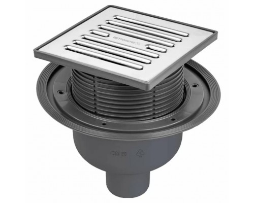 Трап с мульти-сифоном BETTOSERB 15х15, вертикальный выпуск (14702510)