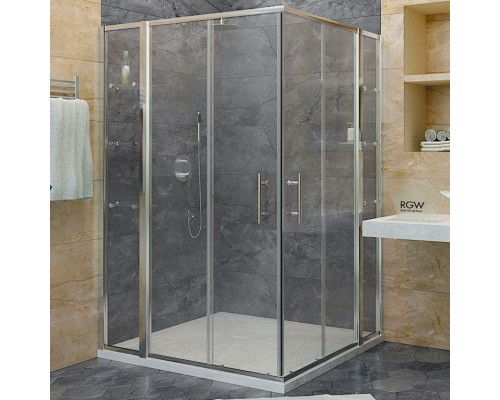 Душевой уголок RGW Hotel HO-312 110x110 см с полками