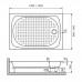 Душевой поддон прямоугольный RGW LUX/TN 800x1000