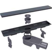 Душевой трап (лоток) RGW Shower Drain SDR-22B 60 см, черный