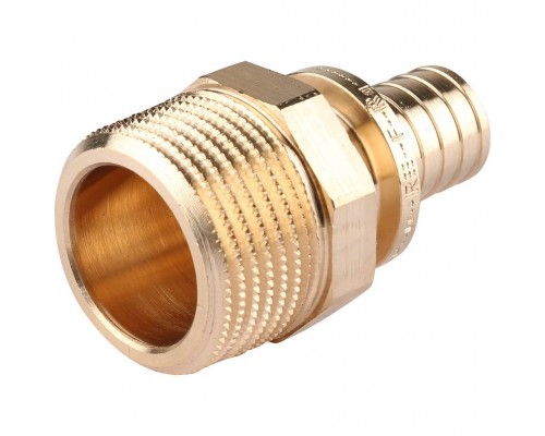 Переходник REHAU RAUTITAN с наружной резьбой 16-R 3/4 RX+ для труб из сшитого полиэтилена аксиальный (14563121001)