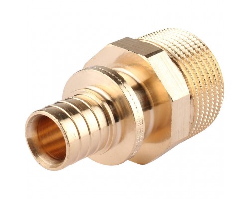 Переходник REHAU RAUTITAN с наружной резьбой 16-R 3/4 RX+ для труб из сшитого полиэтилена аксиальный (14563121001)