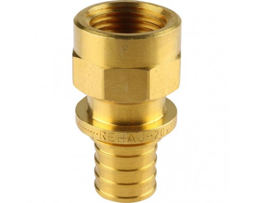 Переходник REHAU RAUTITAN с внутренней резьбой 20-Rp 1/2 RX+ для труб из сшитого полиэтилена 14563281001 (14563281001)