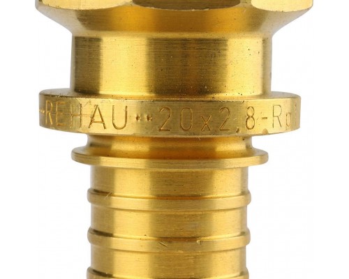 Переходник REHAU RAUTITAN с внутренней резьбой 20-Rp 1/2 RX+ для труб из сшитого полиэтилена 14563281001 (14563281001)