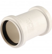 Муфта двухраструбная REHAU RAUPIANO PLUS 50 (аналог 11326241001) 11326241001 (11326241001)