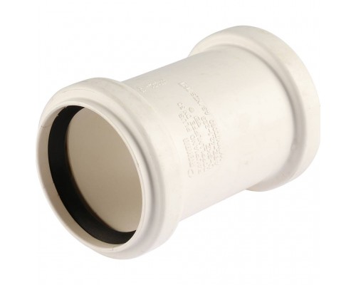 Муфта двухраструбная REHAU RAUPIANO PLUS 50 (аналог 11326241001) 11326241001 (11326241001)
