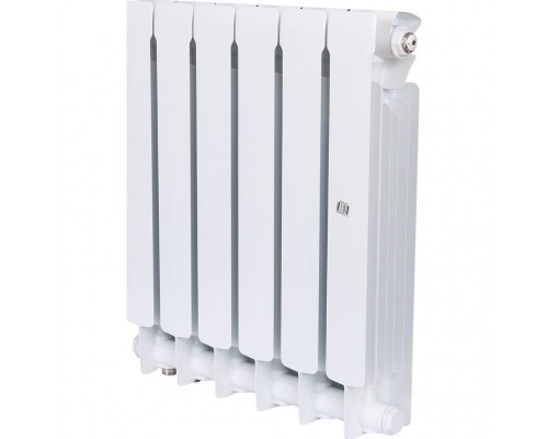 Радиатор биметаллический RIFAR BASE VENTIL 500 BVR 6 секций нижнее правое подключение (белый RAL 9016) 1RB50.VR-6 (1RB50.VR-6)
