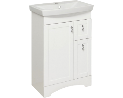 Тумба с раковиной Runo Мерида 55