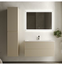Мебель для ванной комнаты Sancos Snob R 100 см, beige soft