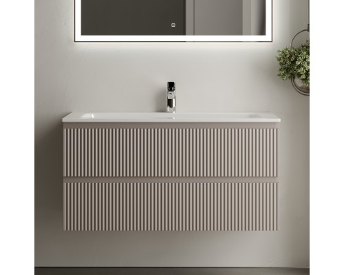 Тумба с раковиной Sancos Snob R 100 см, doha soft