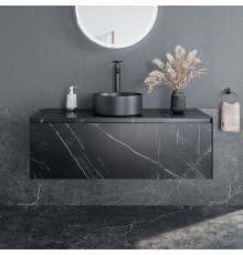 Тумба с раковиной Sancos Stone 120 Nero Marquina