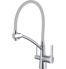Смеситель для кухни Savol S-L1805-04 с гибким изливом