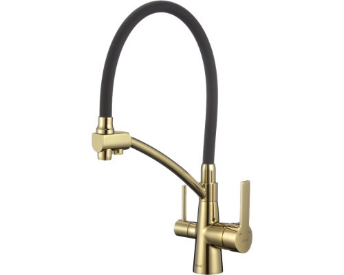 Смеситель для кухни Savol S-L1805B-01 с гибким изливом