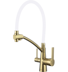Смеситель для кухни Savol S-L1805B-02 с гибким изливом