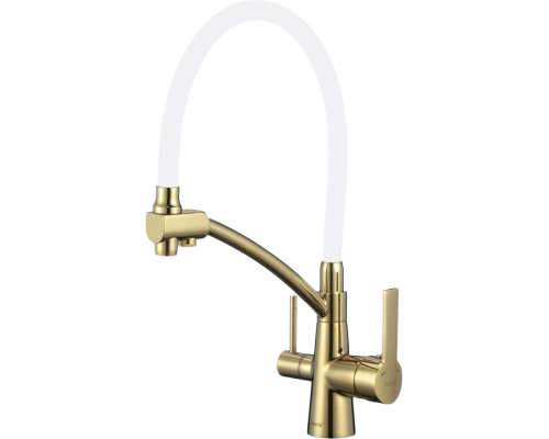 Смеситель для кухни Savol S-L1805B-02 с гибким изливом