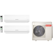 Мультисплит-система Shivaki Prestige Multi SRH-PM189DC на две комнаты (25 м2 + 25 м2)