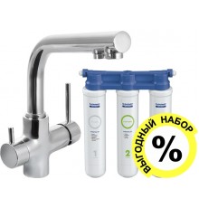 Смеситель для кухни Lemark Comfort LM3061C с фильтром