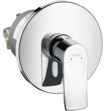 Встраиваемый смеситель для душа и ванны Hansgrohe Metris 31686000 С ВНУТРЕННЕЙ ЧАСТЬЮ