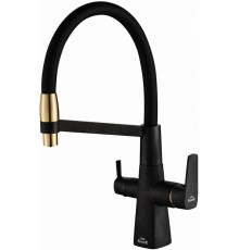 Смеситель для кухни Steel Hammer SH 818-6 BLACK BR