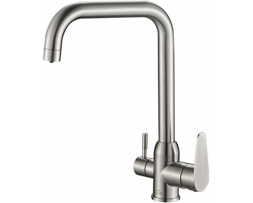 Смеситель для кухни Steel Hammer SH 725 INOX