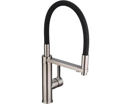 Смеситель для кухни Swedbe Selene Plus 8640 черный, нержавеющая сталь