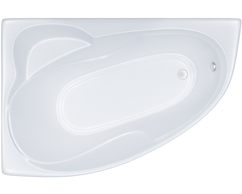 Акриловая ванна Triton Изабель R 170x100 см, угловая, с каркасом, асимметричная