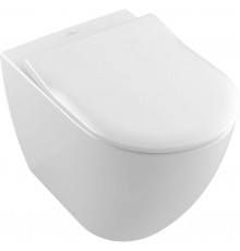 Унитаз приставной Villeroy   Boch Subway 2.0 5602R0R1 alpin CeramicPlus