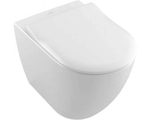 Унитаз приставной Villeroy   Boch Subway 2.0 5602R0R1 alpin CeramicPlus