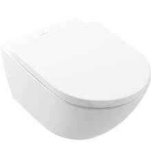Унитаз подвесной Villeroy   Boch Subway 3.0 4670TS01 alpin, сиденье с микролифтом