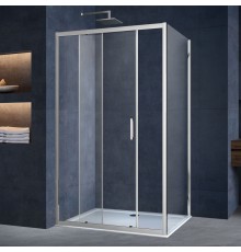 Душевой уголок Vincea Alpha VSR-3AL8010CL 100х80 см, профиль хром