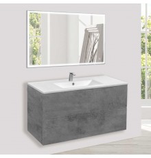 Мебель для ванной комнаты Vincea Mia 100 бетон