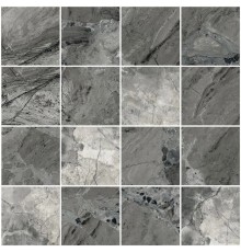 Мозаика VitrA MarbleSet лаппатированная, ректифицированная 30x30 иллюжн темно-серая