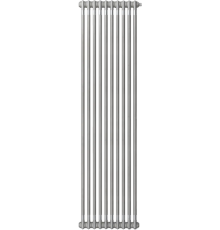 Радиатор стальной Zehnder Charleston 2180/10 2-трубчатый, подключение V001, technoline, с кронштейнами
