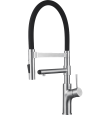 Смеситель для кухни Zorg Inox SZR-1010 с гибким изливом