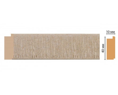 Молдинг DECOMASTER 109-18 (40*10*2400мм)
