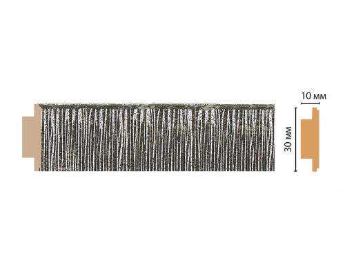 Молдинг DECOMASTER 110-29 (30*10*2400мм)