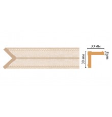 Угол DECOMASTER 116-18D ДМ (30*30*2400 мм)
