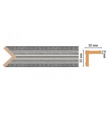 Угол DECOMASTER 116-55 ДМ (30*30*2400 мм)