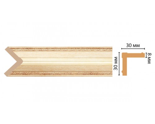 Угол DECOMASTER 116-933 ДМ (30*30*2400 мм)