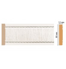 Молдинг DECOMASTER 150-7D (80*12*2400мм)