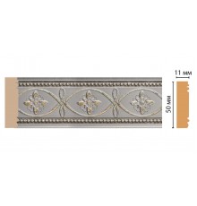 Молдинг DECOMASTER 156-55 2M ДМ СП (50*11*2000 мм)