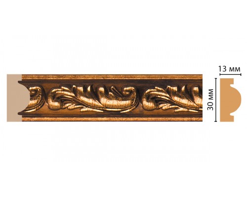 Молдинг DECOMASTER 157-1223 (30*13*2400мм)