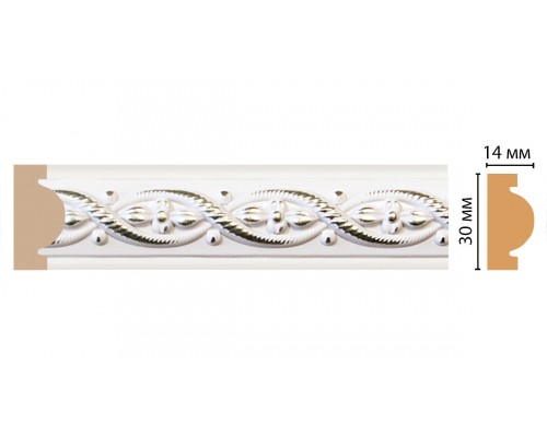 Молдинг DECOMASTER 157-7D ДМ (30*13*2400 мм)