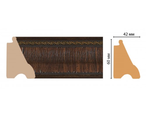 Багет DECOMASTER 175-2 (60*42*2900мм)
