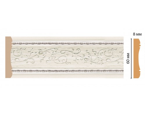 Молдинг DECOMASTER 186-15 (60*8*2400мм)